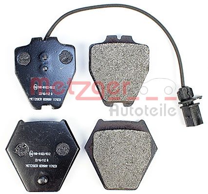 METZGER 1170231 Bremsbelagsatz, Scheibenbremse